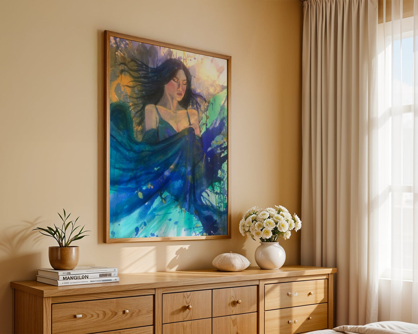 Estonia – The Dancer - Feminine Freedom Art - Fine Art Print