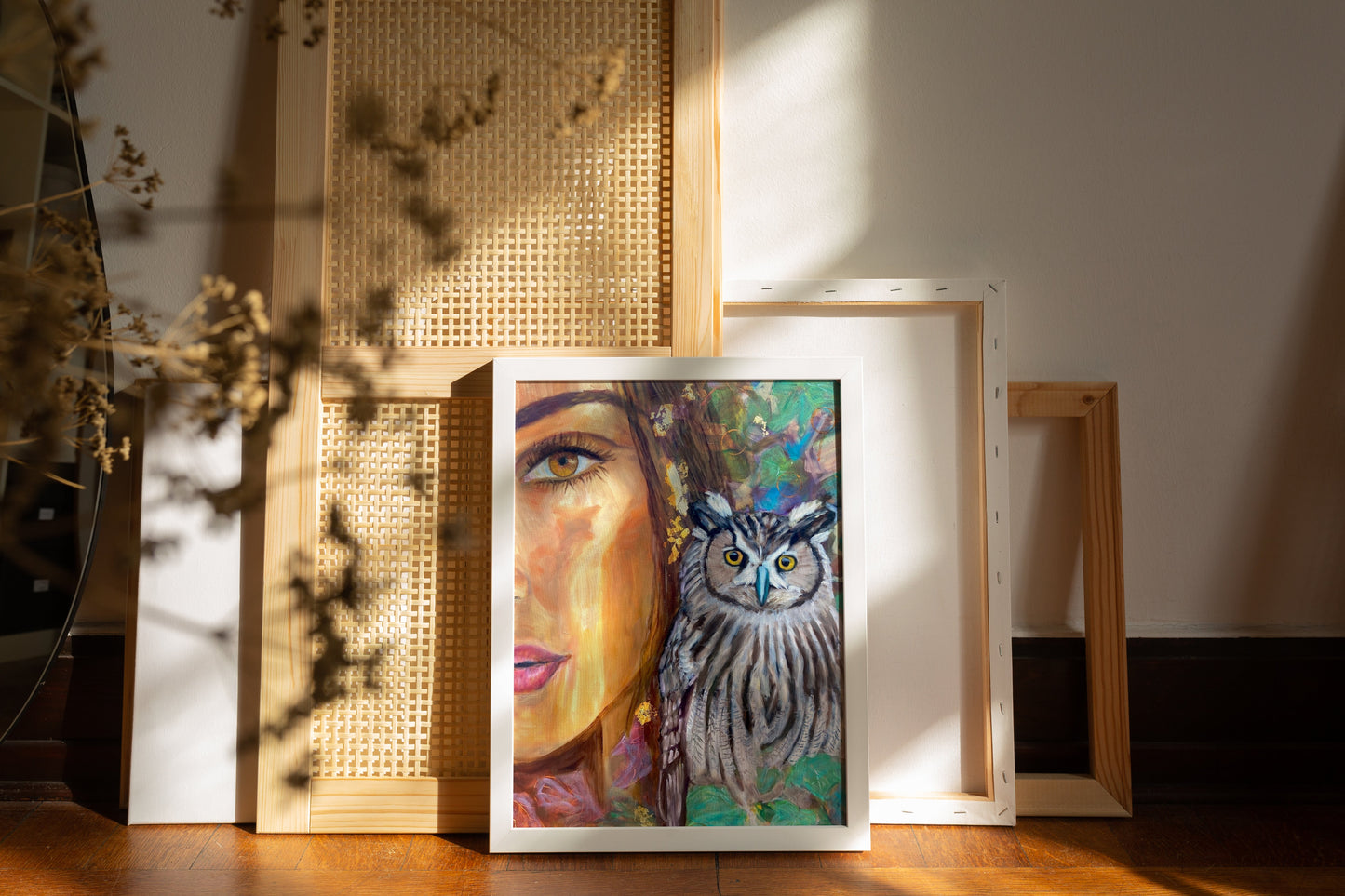 Guardian of the Inner Vision – Original Mixed Media Painting