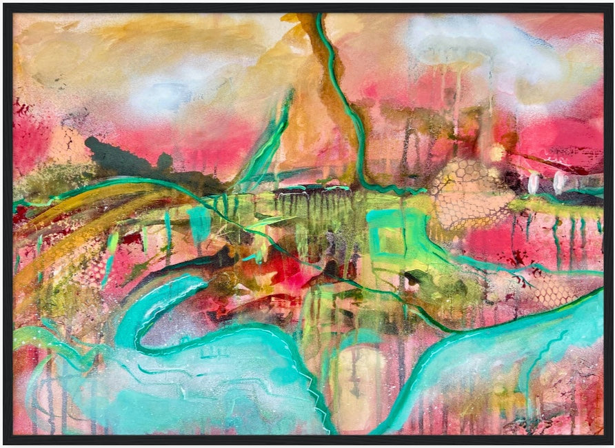 Separation of the Old World -Kunstdruck