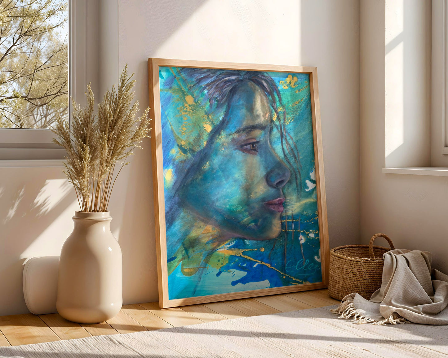 Amalia – The Star Seed - Cosmic Spirit Fine Art Print