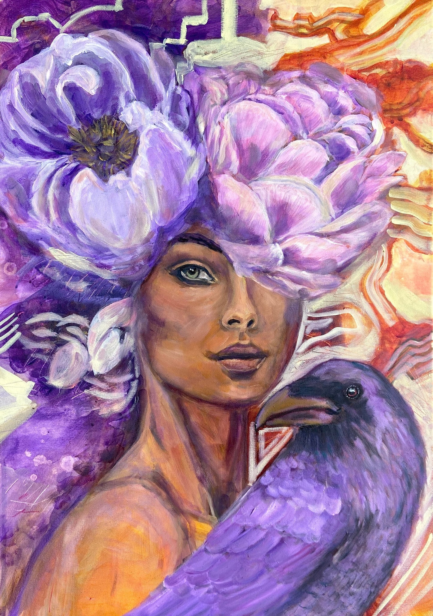 Remember Your Inner Magic - Original Mixed Media Painting