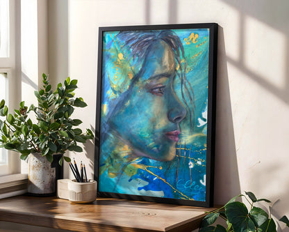 Amalia – The Star Seed - Cosmic Spirit Fine Art Print