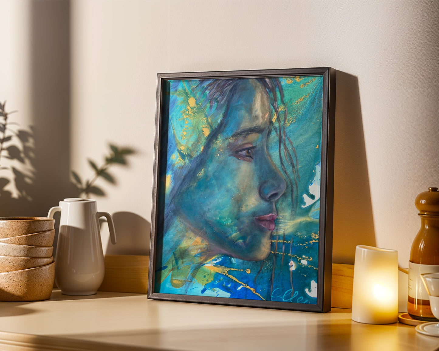 Amalia – The Star Seed - Cosmic Spirit Fine Art Print