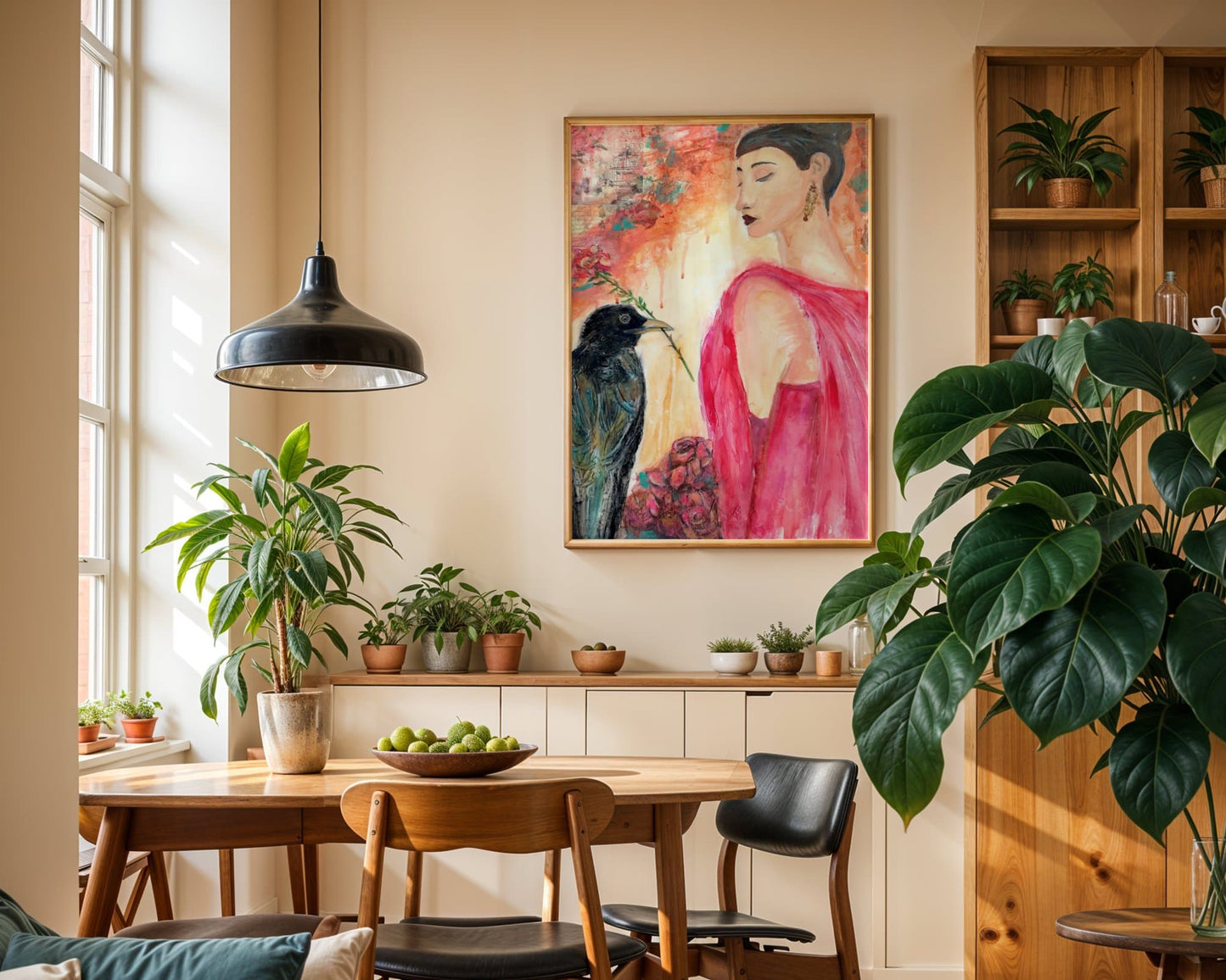 Unnoticed Love - Raven & Rose Art - Original Mixed Media Painting