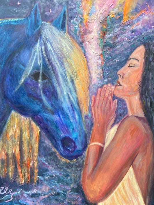 Equinox - Ancient Trust - Original Mixed Media Painting